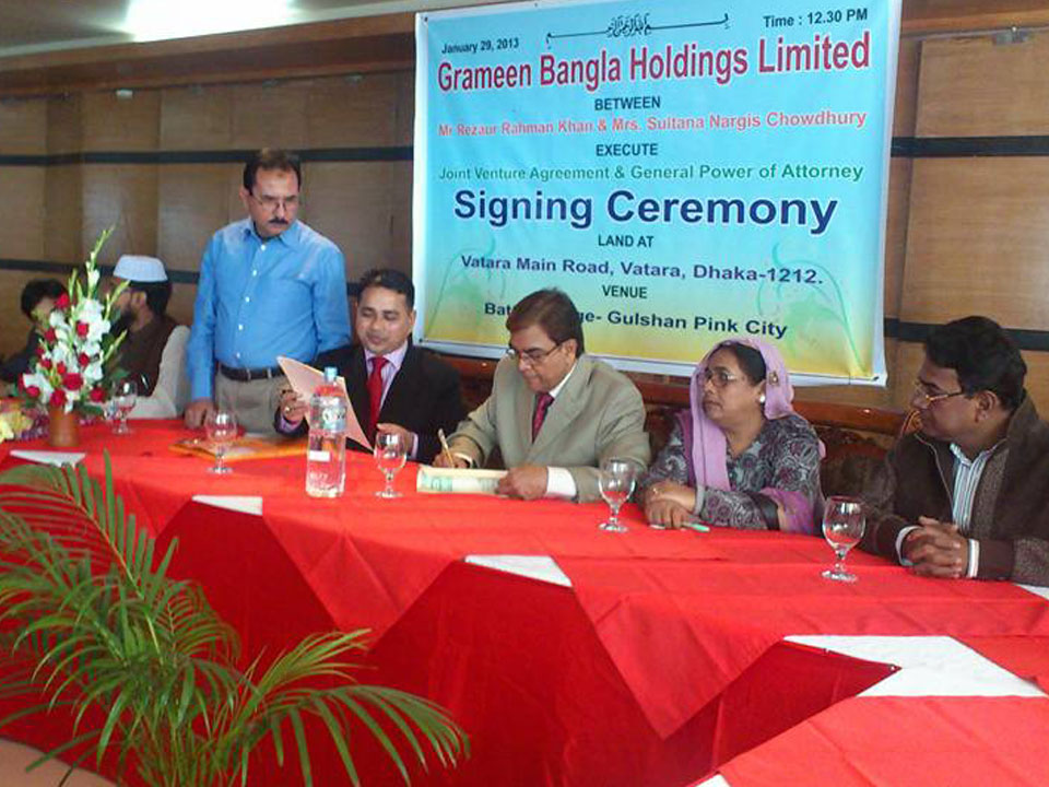 Signing Ceremony